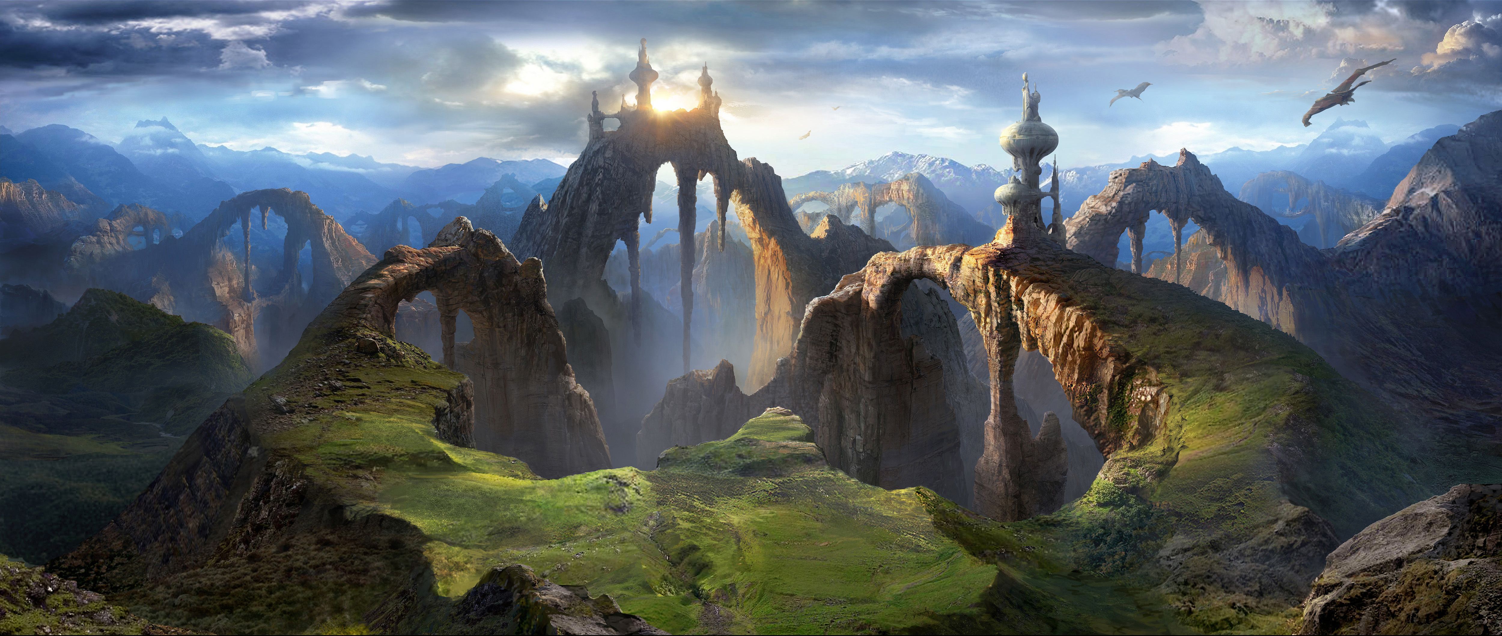 Matte Painting Wallpapers - Top Free Matte Painting Backgrounds ...