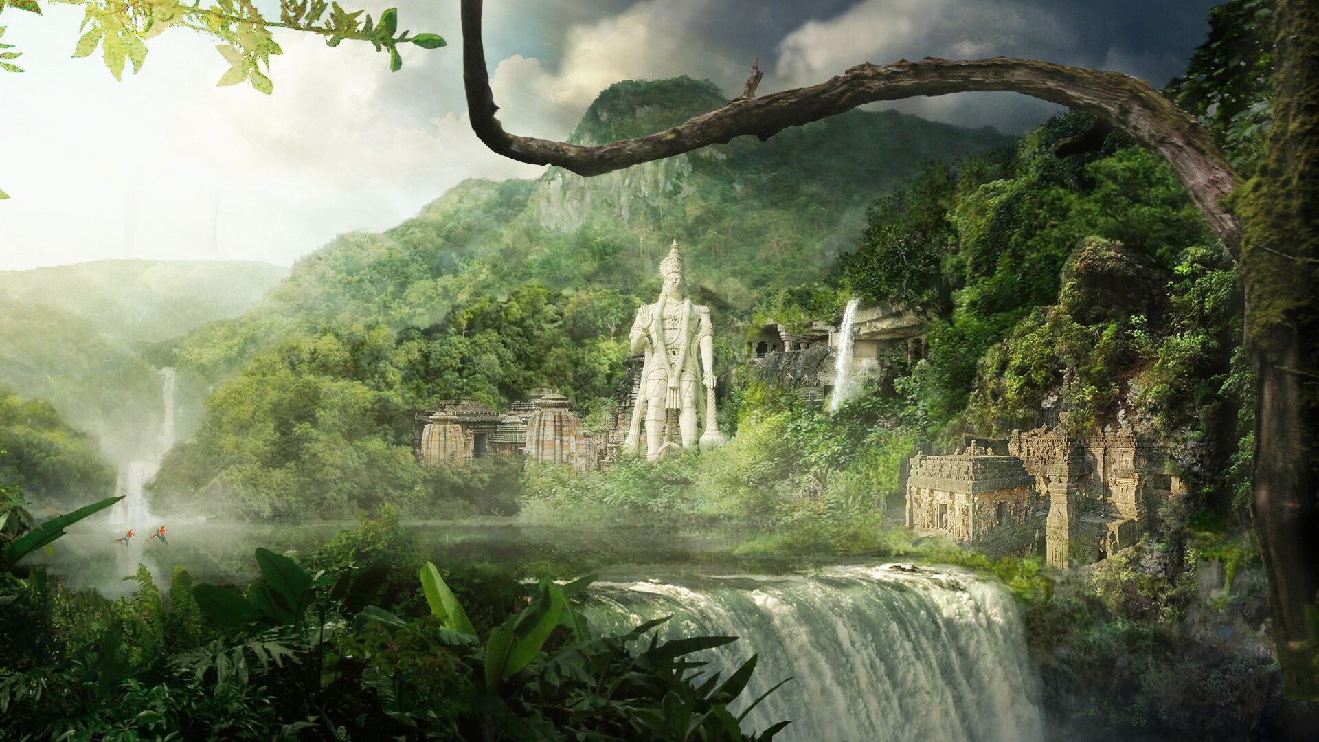 1920x1080 matte painting