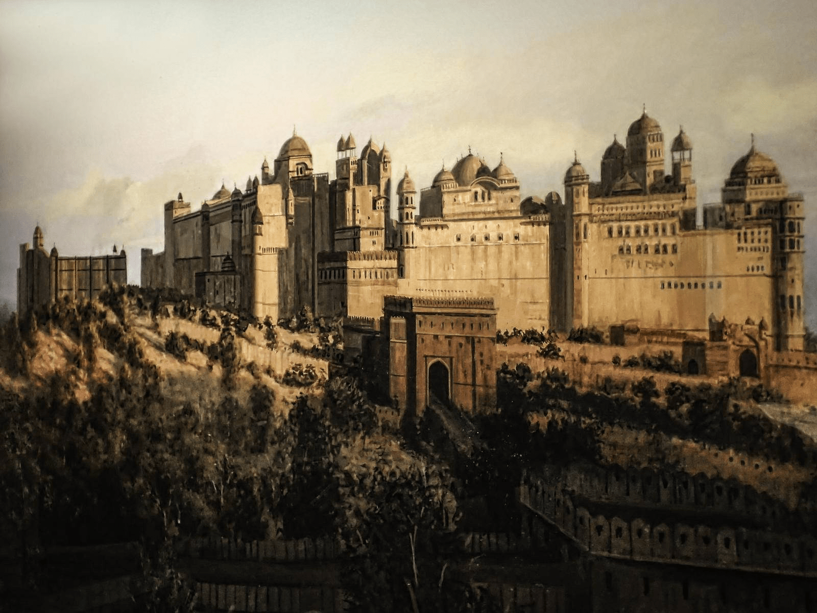 1600x1200 No. 3105: Matte Painting