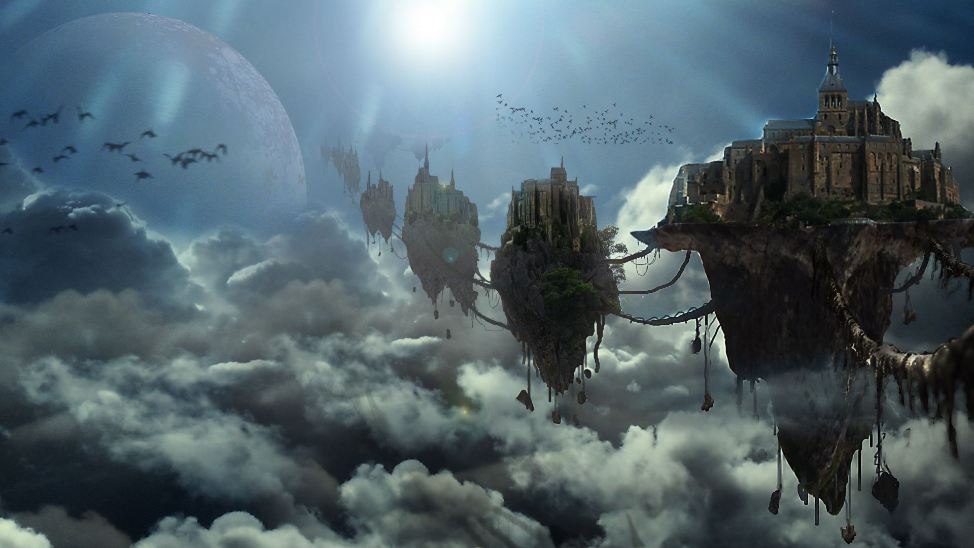 1920x1080 Matte Painting Full HD, HDTV, 1080p 16:9 Wallpaper, HD Matte Painting 1920x1080 Background, Free Image Download