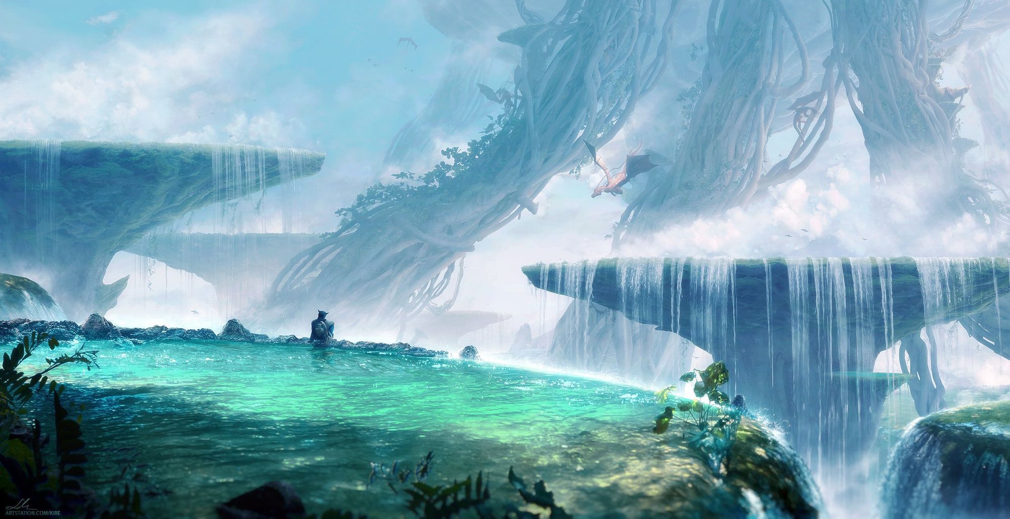 2000x1028 Erik Shoemaker Matte Painting Tutorial of Giants