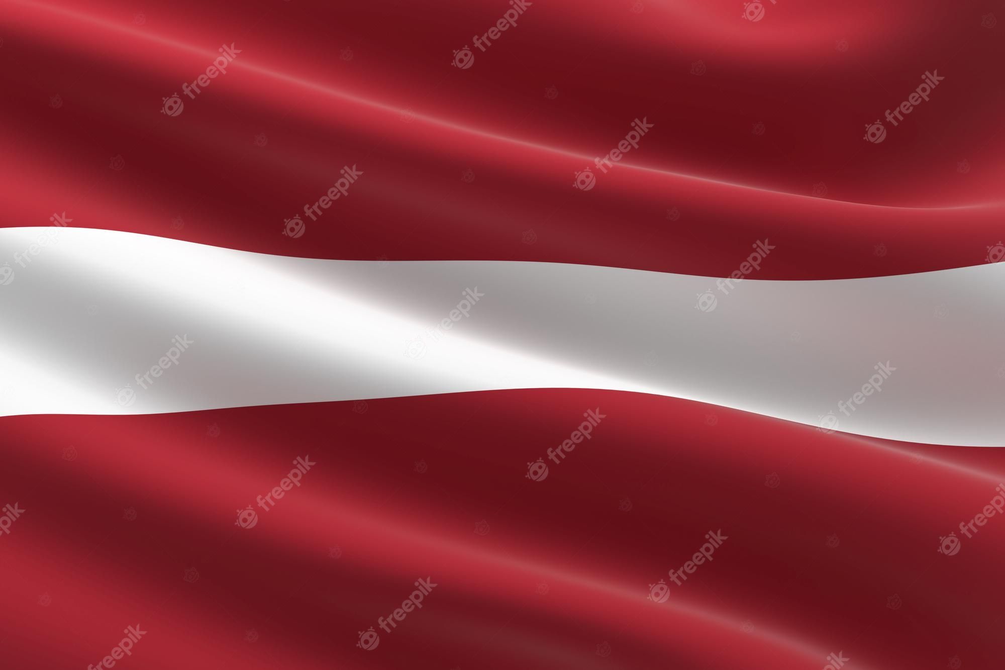 2000x1333 Premium Photo. Flag of latvia. 3D illustration of the latvian flag waving