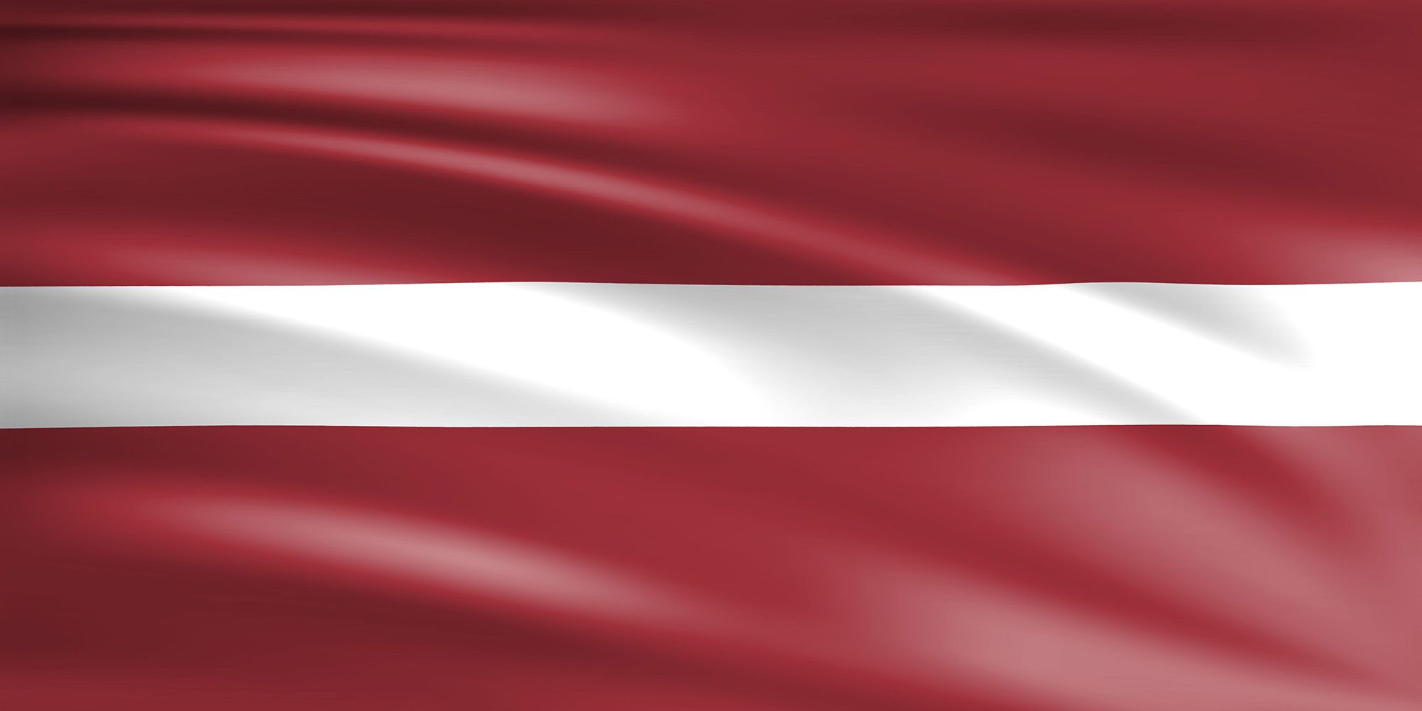 2000x1000 Flag of Latvia