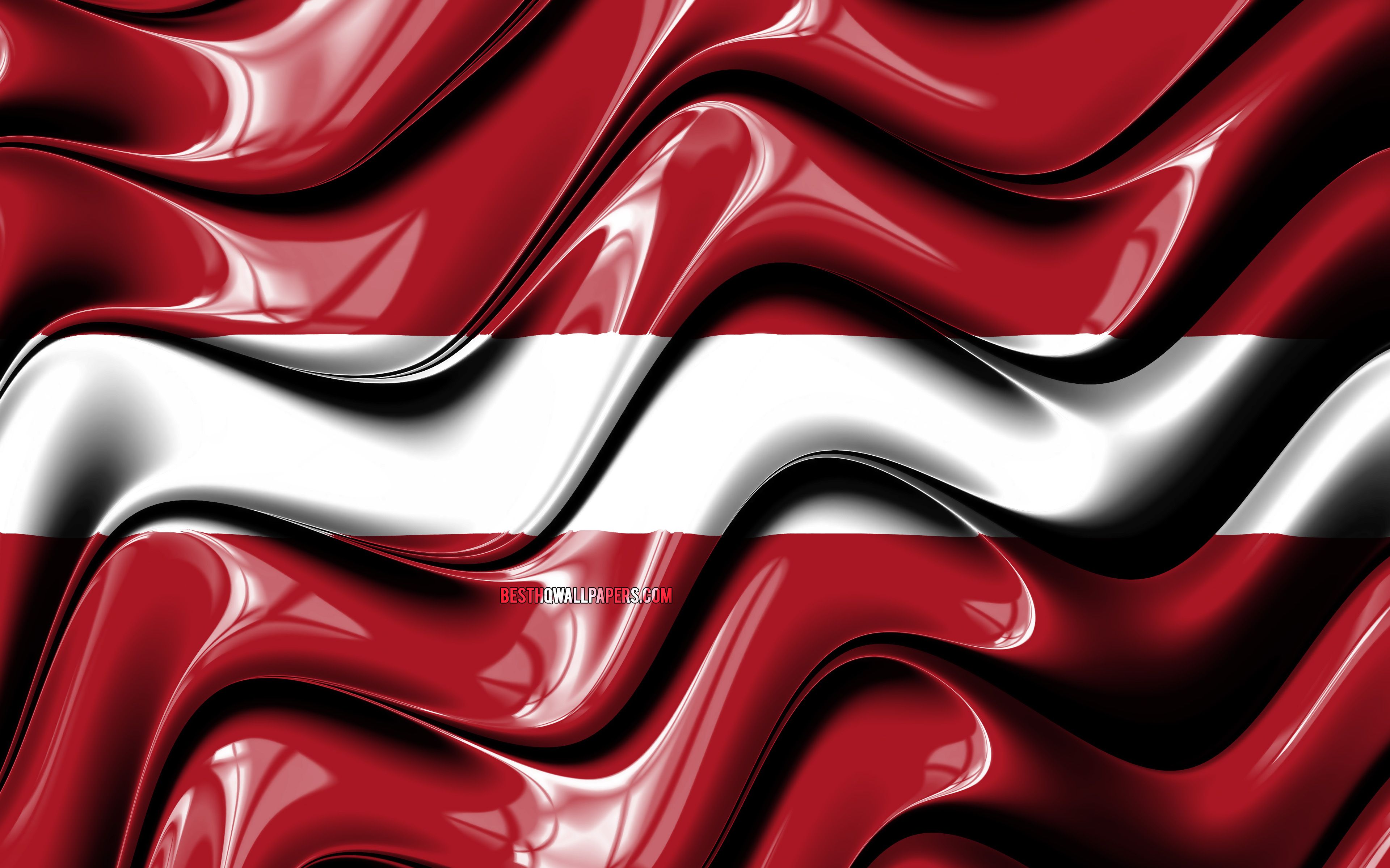 3840x2400 Download wallpaper Latvian flag, 4k, Europe, national symbols, Flag of Latvia, 3D art, Latvia, European countries, Latvia 3D flag for desktop with resolution 3840x2400. High Quality HD picture wallpaper