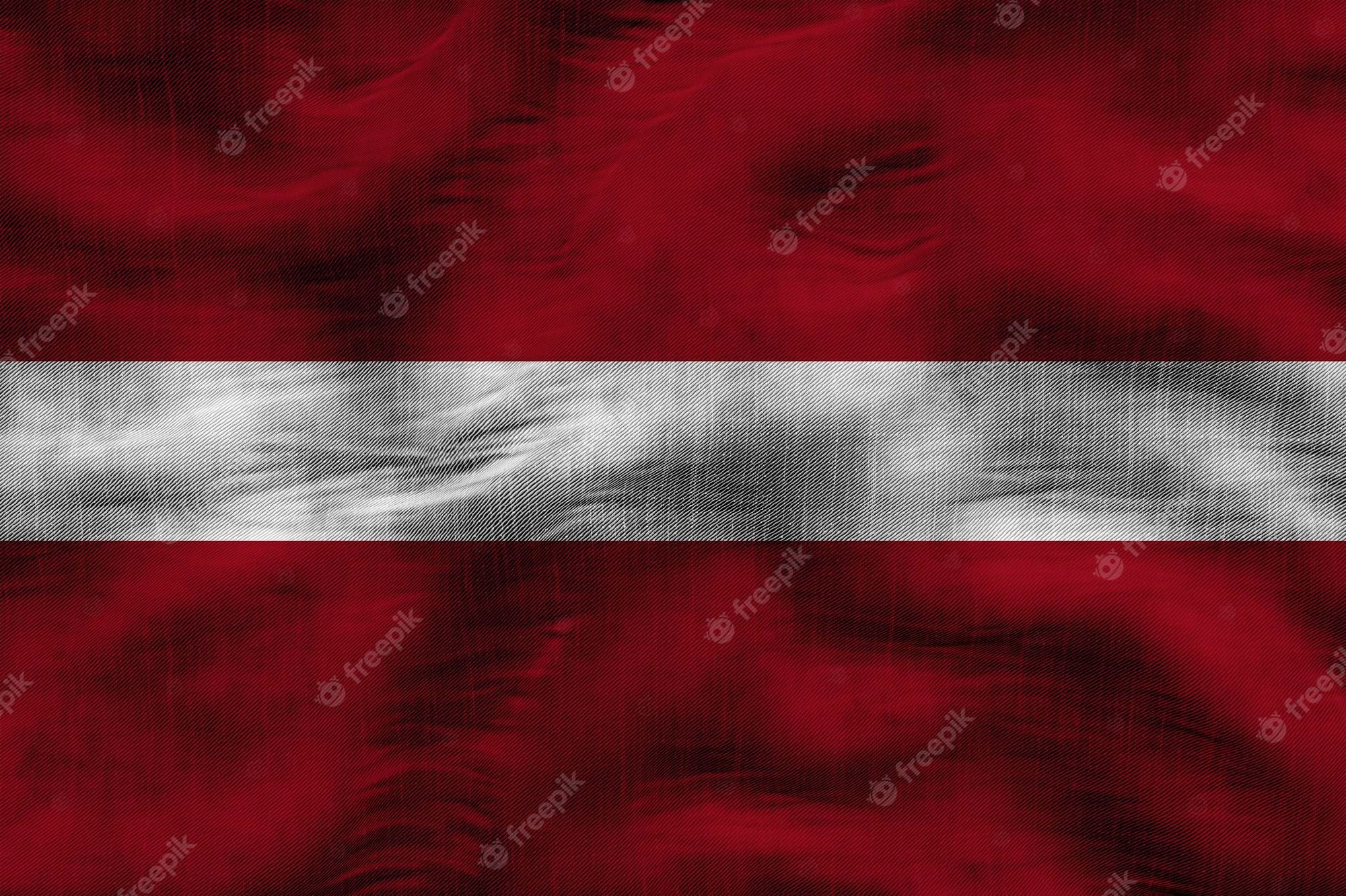 2000x1333 Premium Photo. National flag of latvia background with flag of latvia