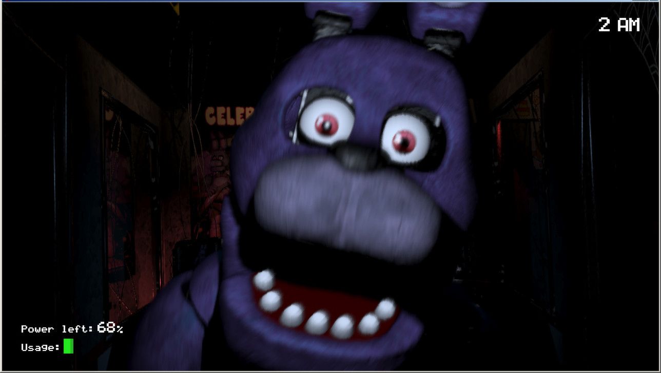1288x728 FNAF Jumpscares Wallpaper