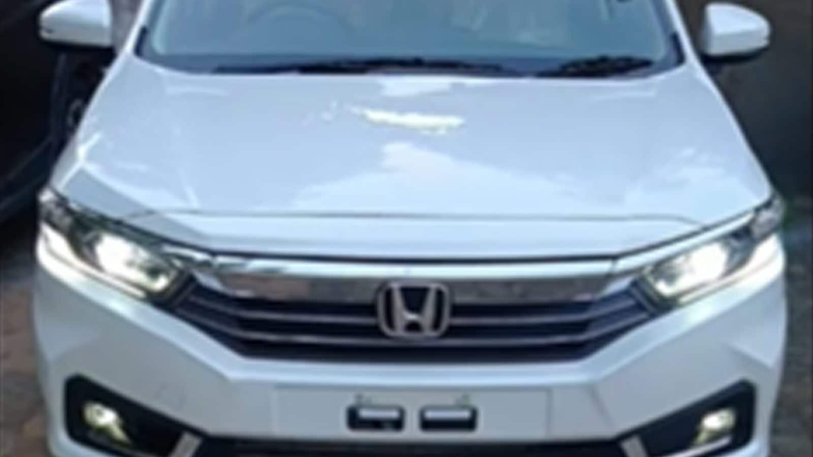 1600x900 Honda Amaze Facelift Leaked Completely Ahead of Upcoming India Launch