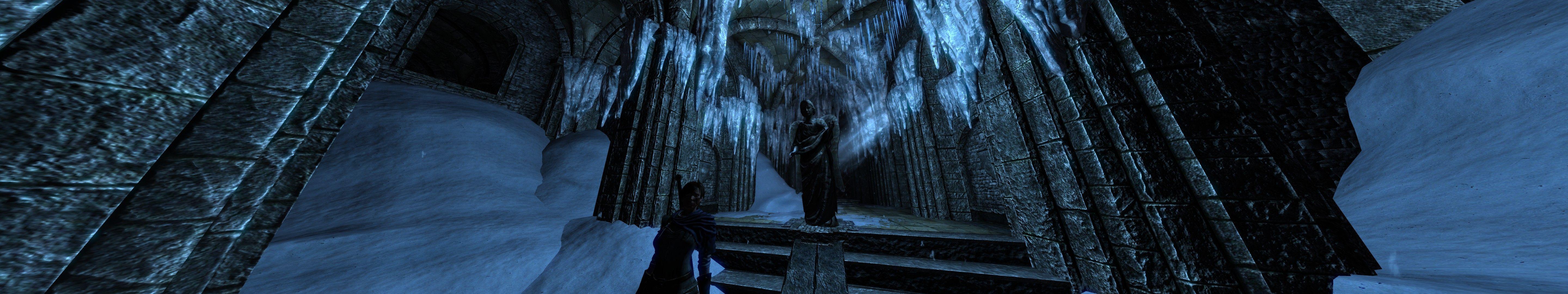 5760x1080 Some tri monitor Skyrim screenshots I've taken 5760x1080