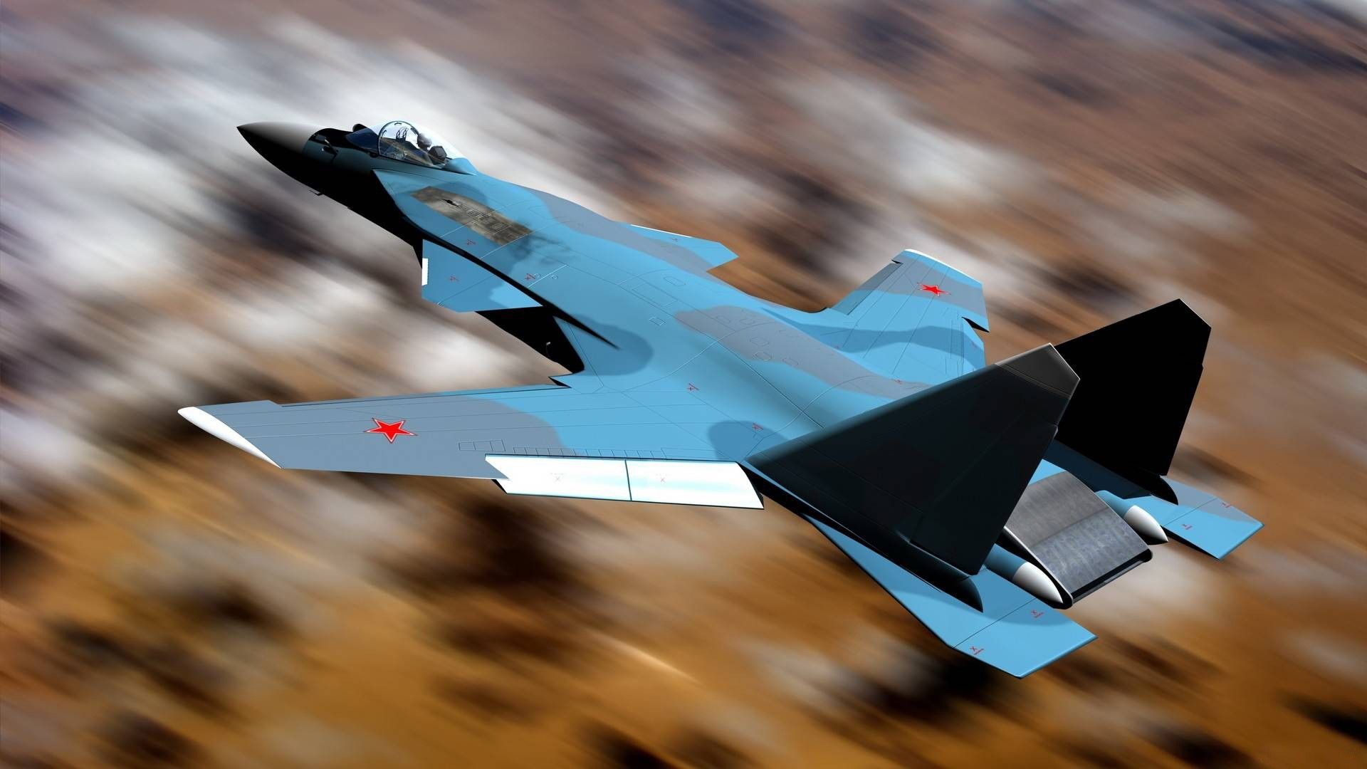 1920x1080 Sukhoi Su 47 HD Wallpaper