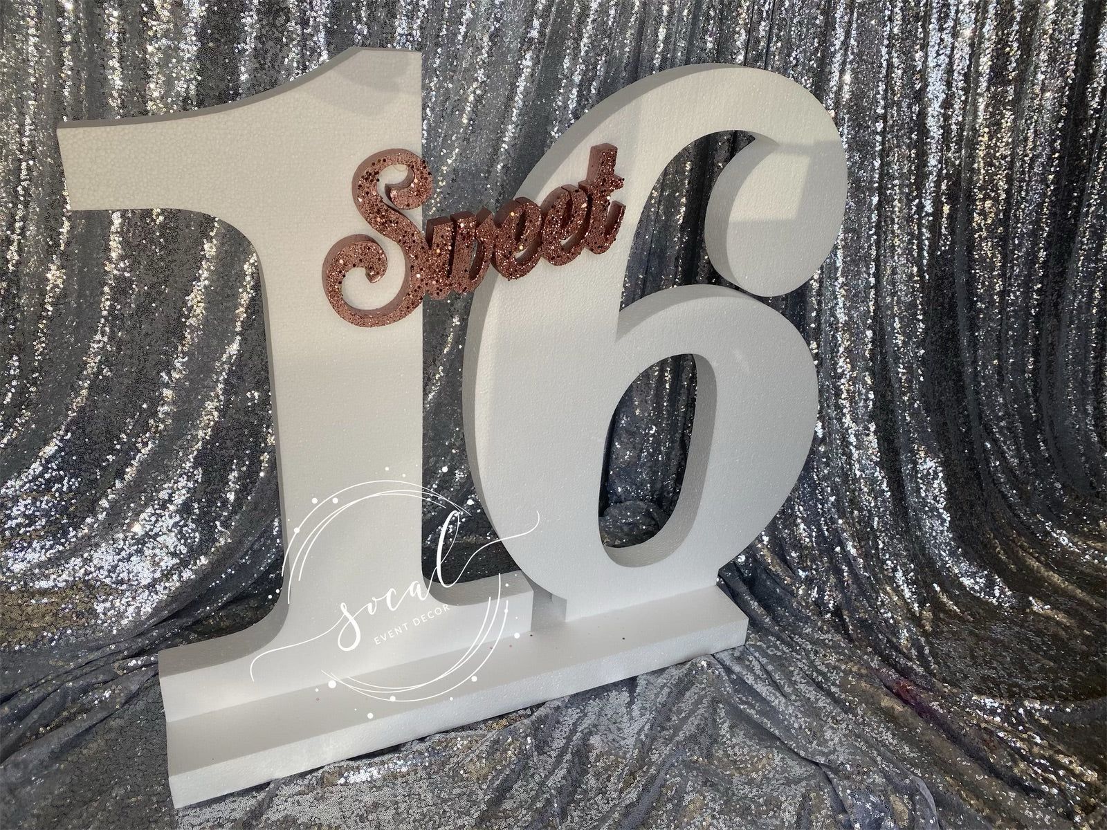 1600x1200 Sweet 16 Pool float Sign