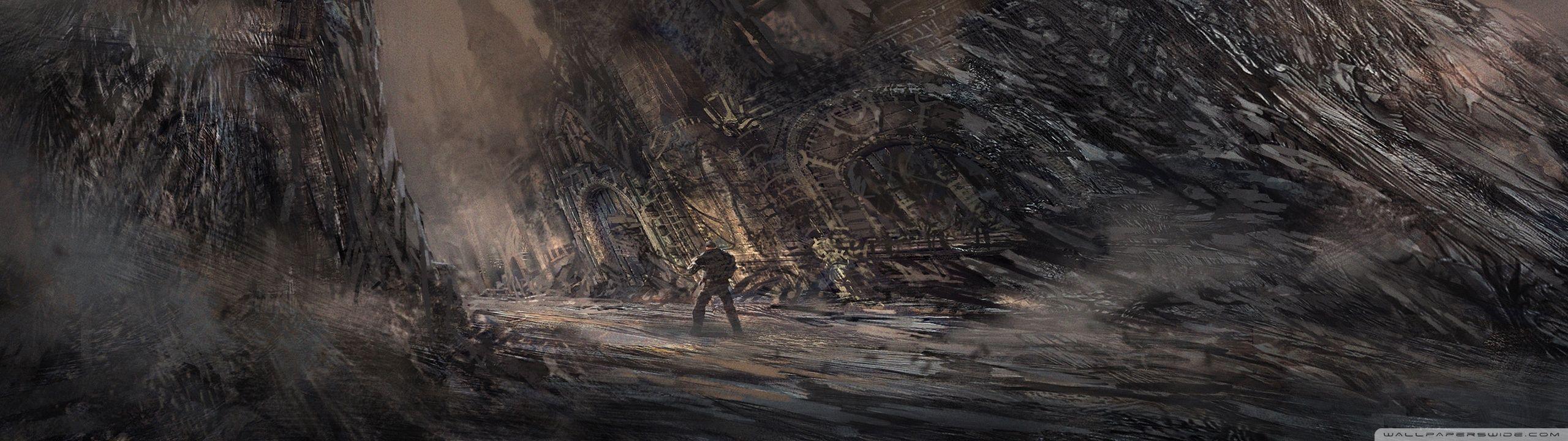2560x720 Gears Of War 3 Concept Art ❤ 4K HD Desktop Wallpaper for • Dual