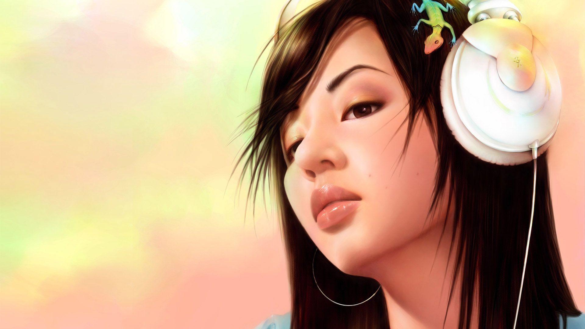 1920x1080 3D Fantasy Girls