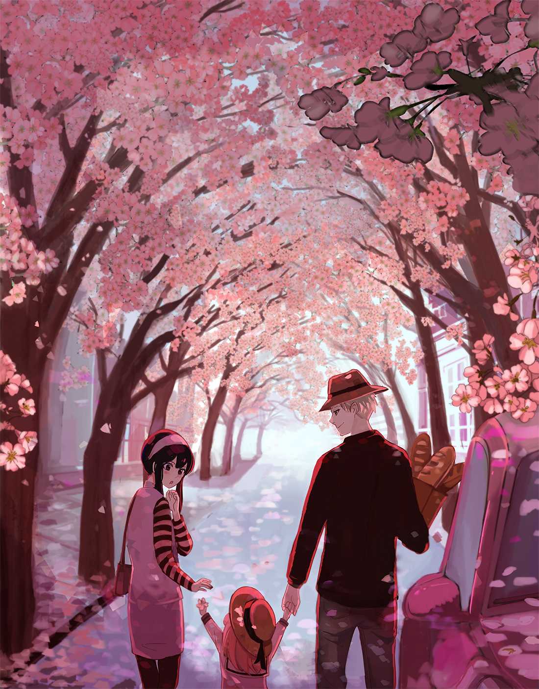 1100x1405 Spy × Family Wallpaper