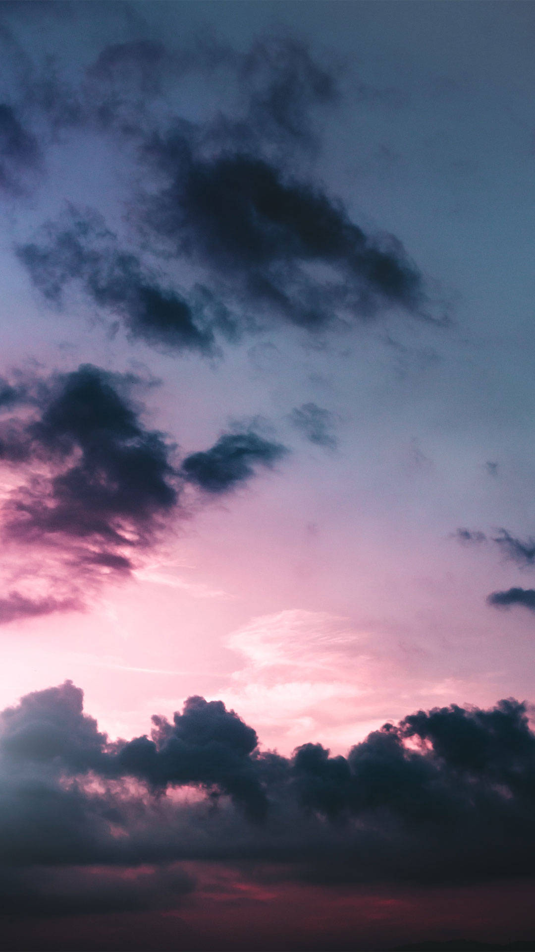 1080x1920 Download Samsung Galaxy J7 Pink Blue Sky Wallpaper