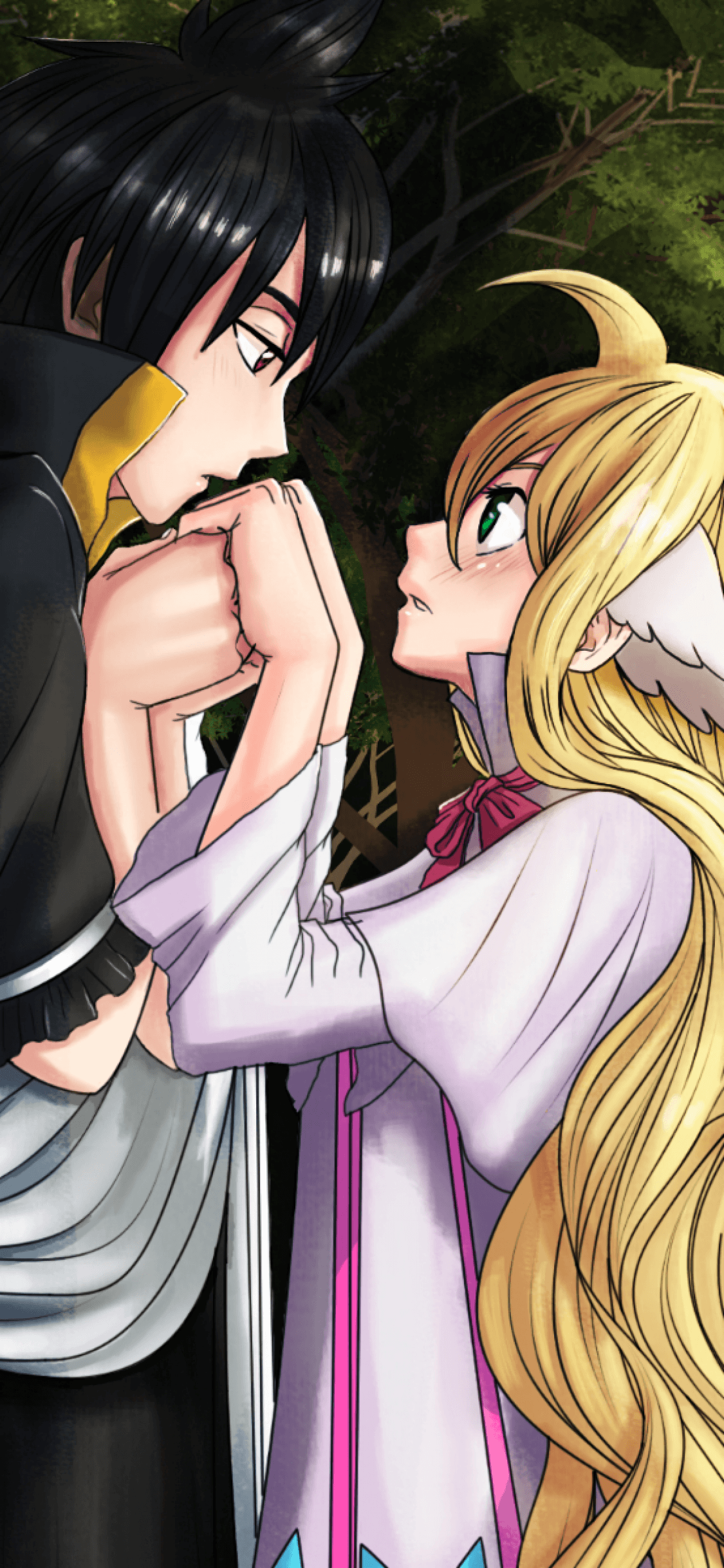 1125x2436 Download 1125x2436 Zeref Dragneel, Wendy Marvell, Fairy Tail