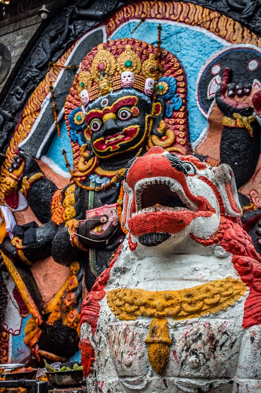 853x1280 Free Kaal Bhairav & Nepal Image