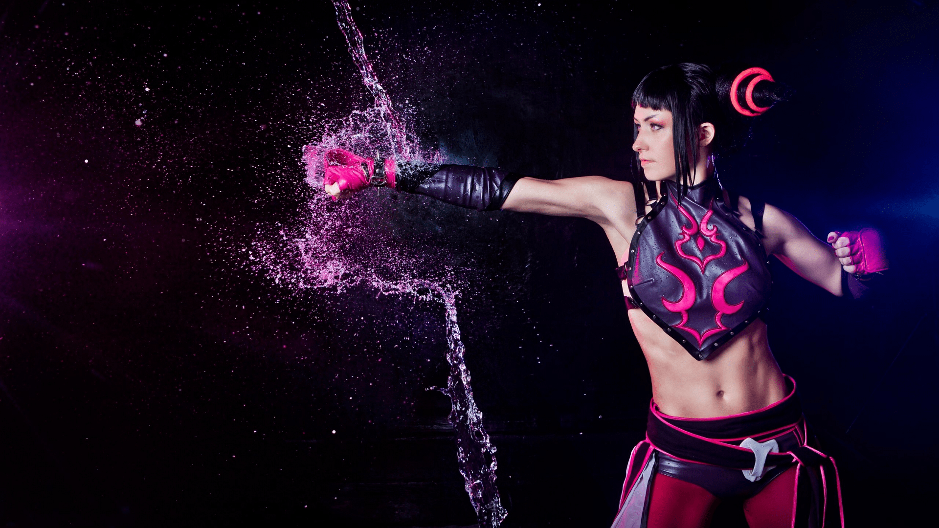 1920x1080 Desktop Juri Han from Street Fighter
