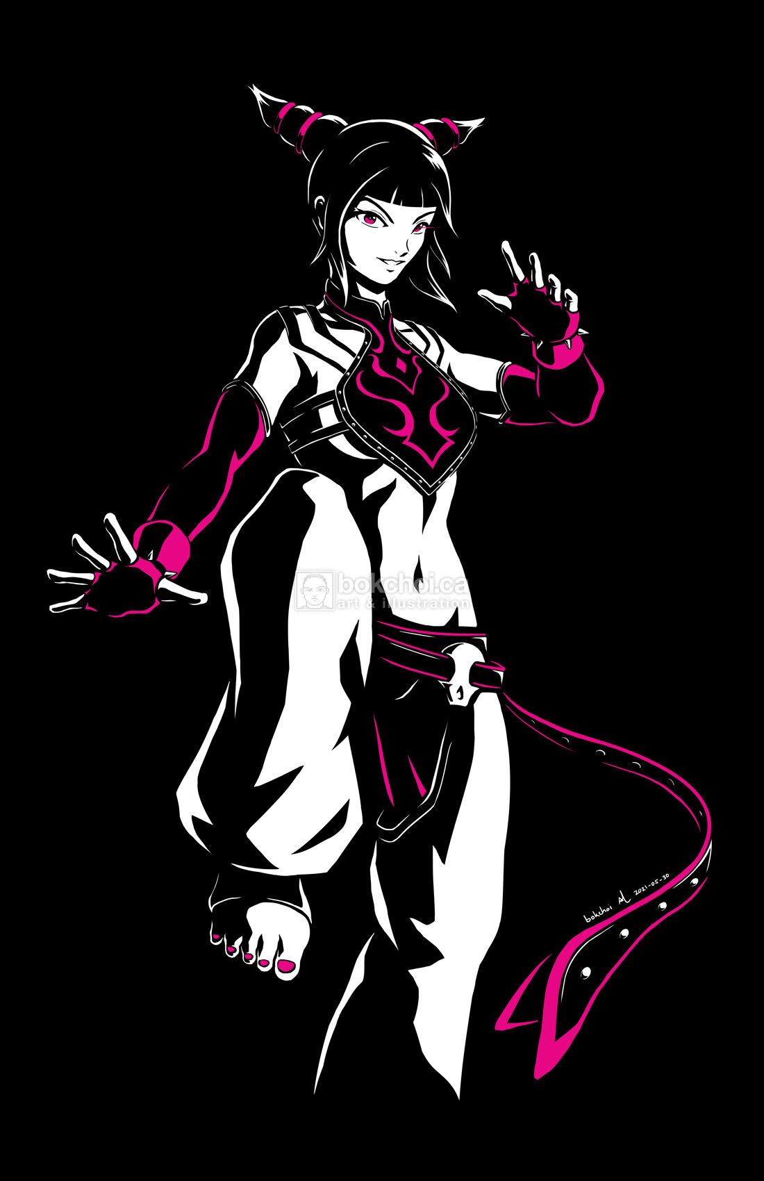 1100x1700 Juri Han Fanart
