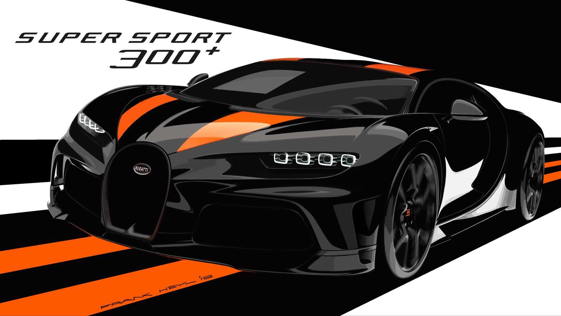 1920x1080 Bugatti Chiron Super Sport Wallpaper