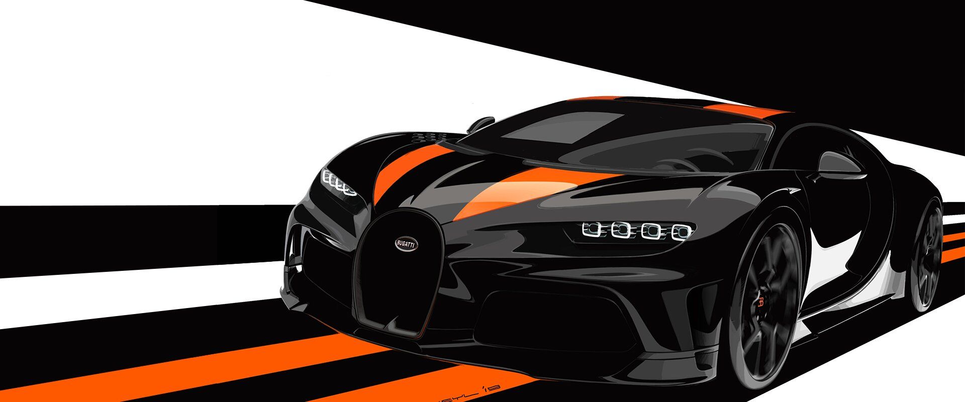 1920x800 Bugatti Chiron Super Sport 300+