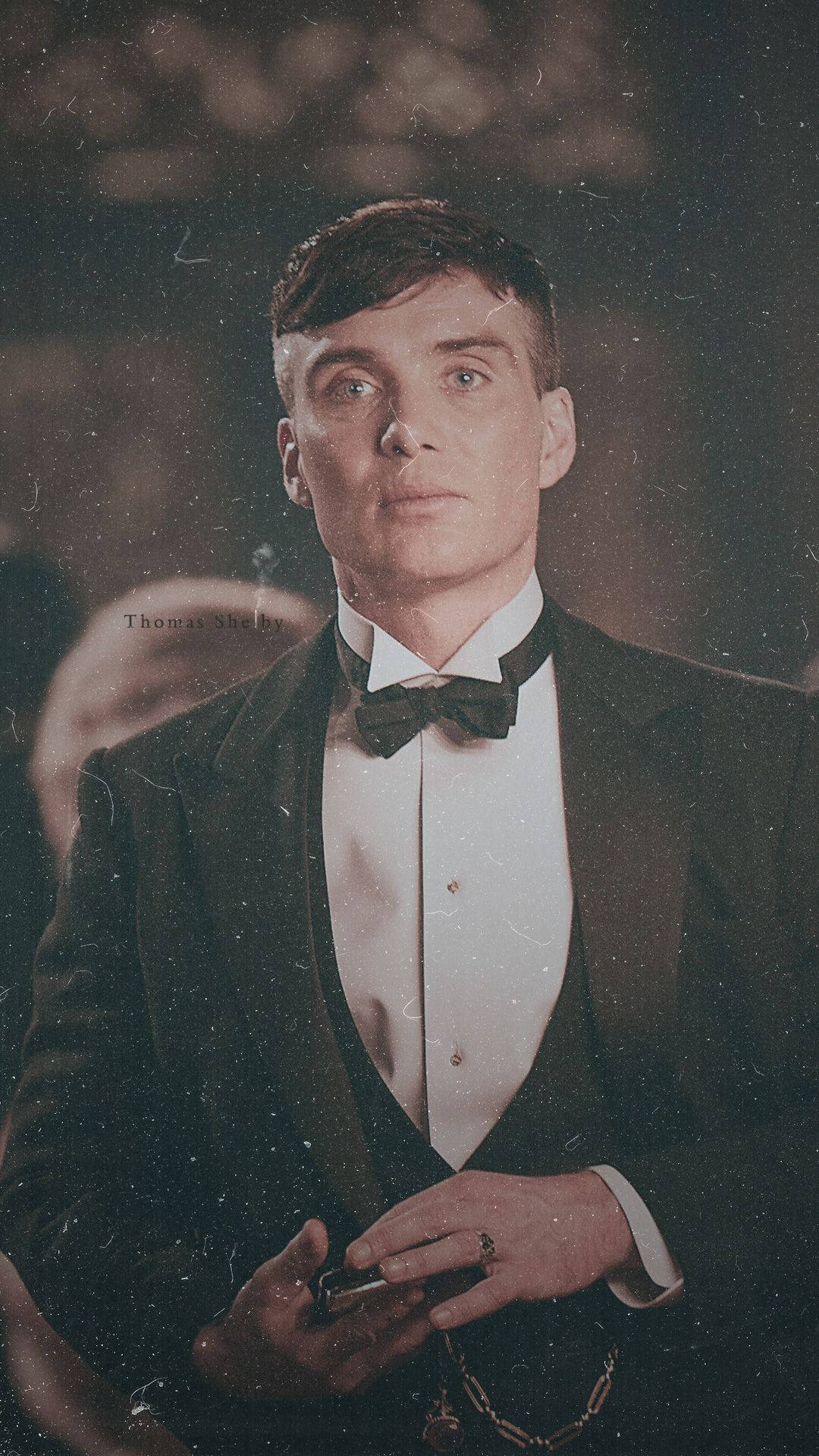 1080x1920 Download Peaky Blinders Thomas Vintage Photo Wallpaper