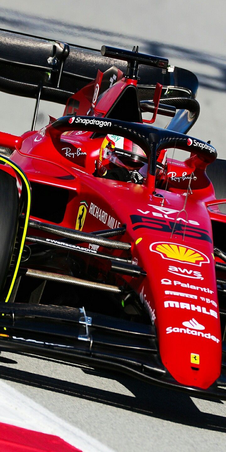 720x1440 Ferrari F1 75 Formula 1 Driven By Carlos Sainz Jr. Image Enhancements By Keely VonMonski
