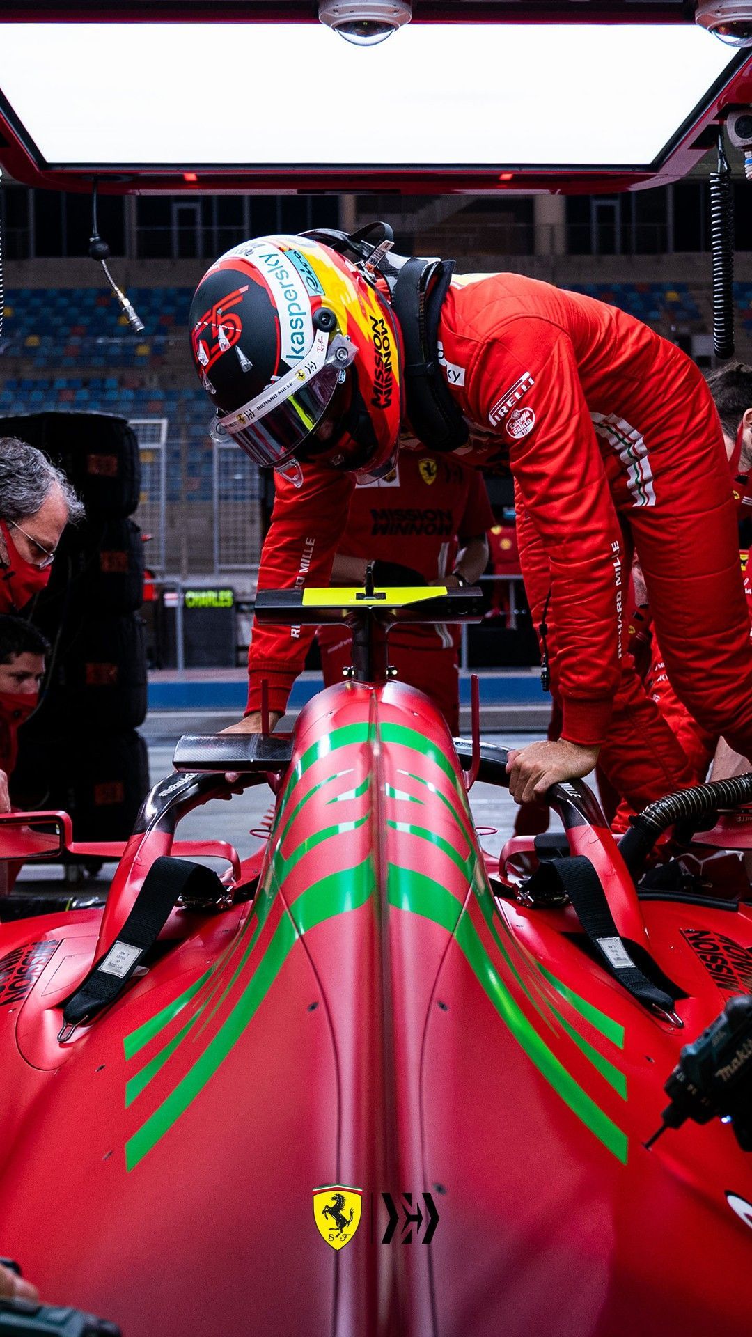 1080x1920 F1 Carlos Sainz Ferrari Wallpaper. Formula 1 car, Ferrari f Ferrari