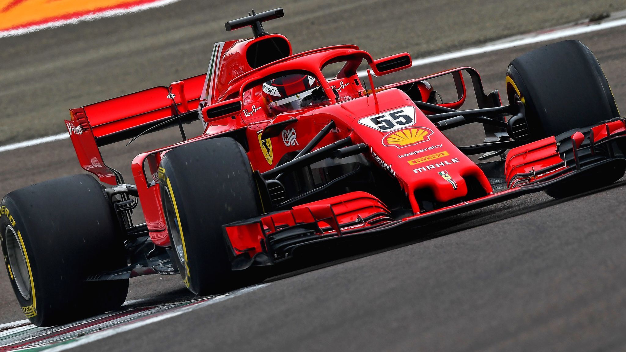 2048x1152 F1 2021 Carlos Sainz Ferrari Wallpaper