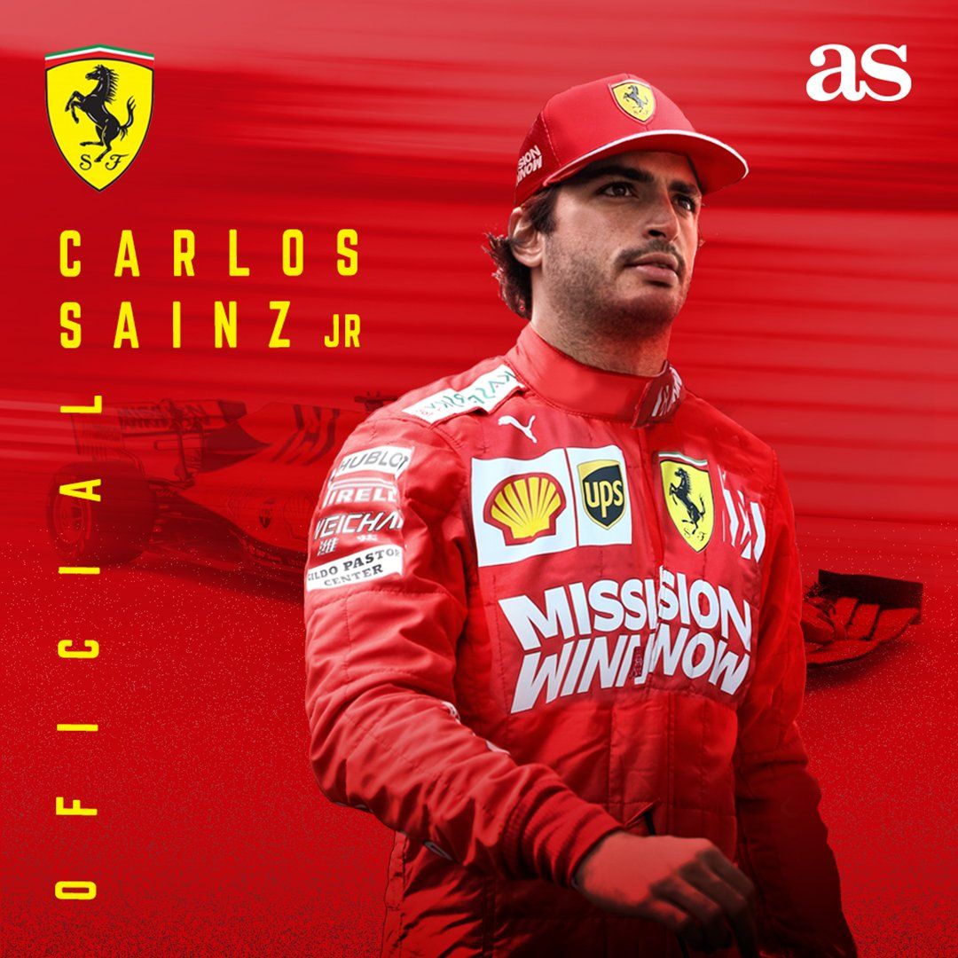 1080x1080 F1 2021 Carlos Sainz Ferrari Wallpaper