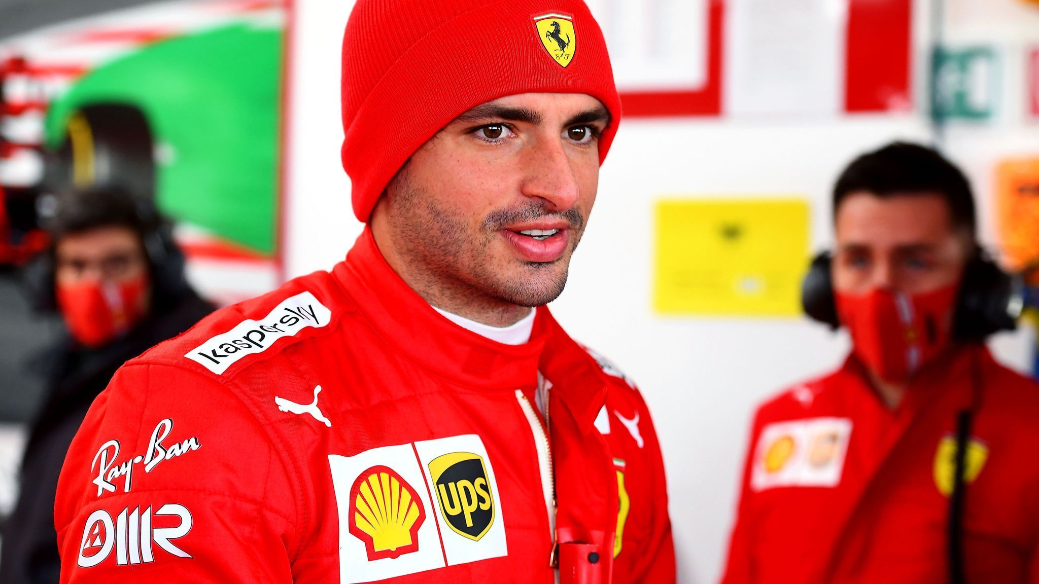 2048x1152 Carlos Sainz makes Ferrari track debut as Scuderia begin 2021 with Fiorano testing
