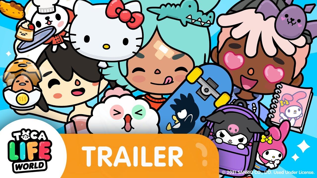 1280x720 Toca Life x Hello Kitty and Friends