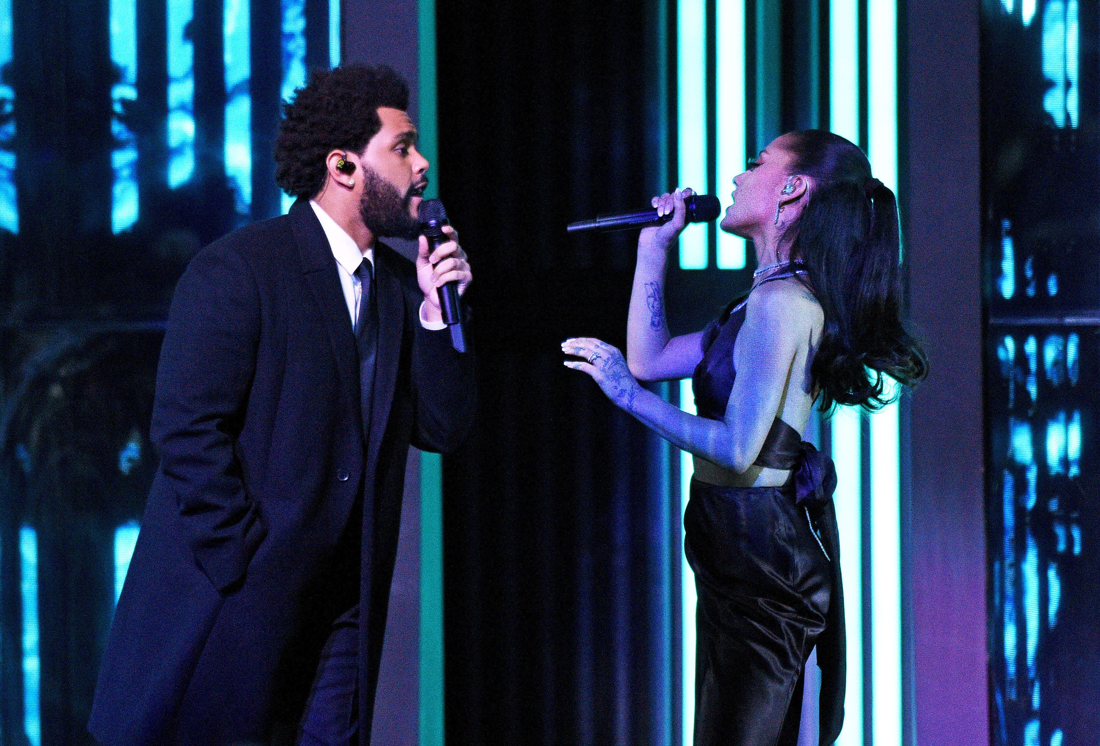 3617x2452 The Weeknd and Ariana Grande Release 'Die for You' Remix