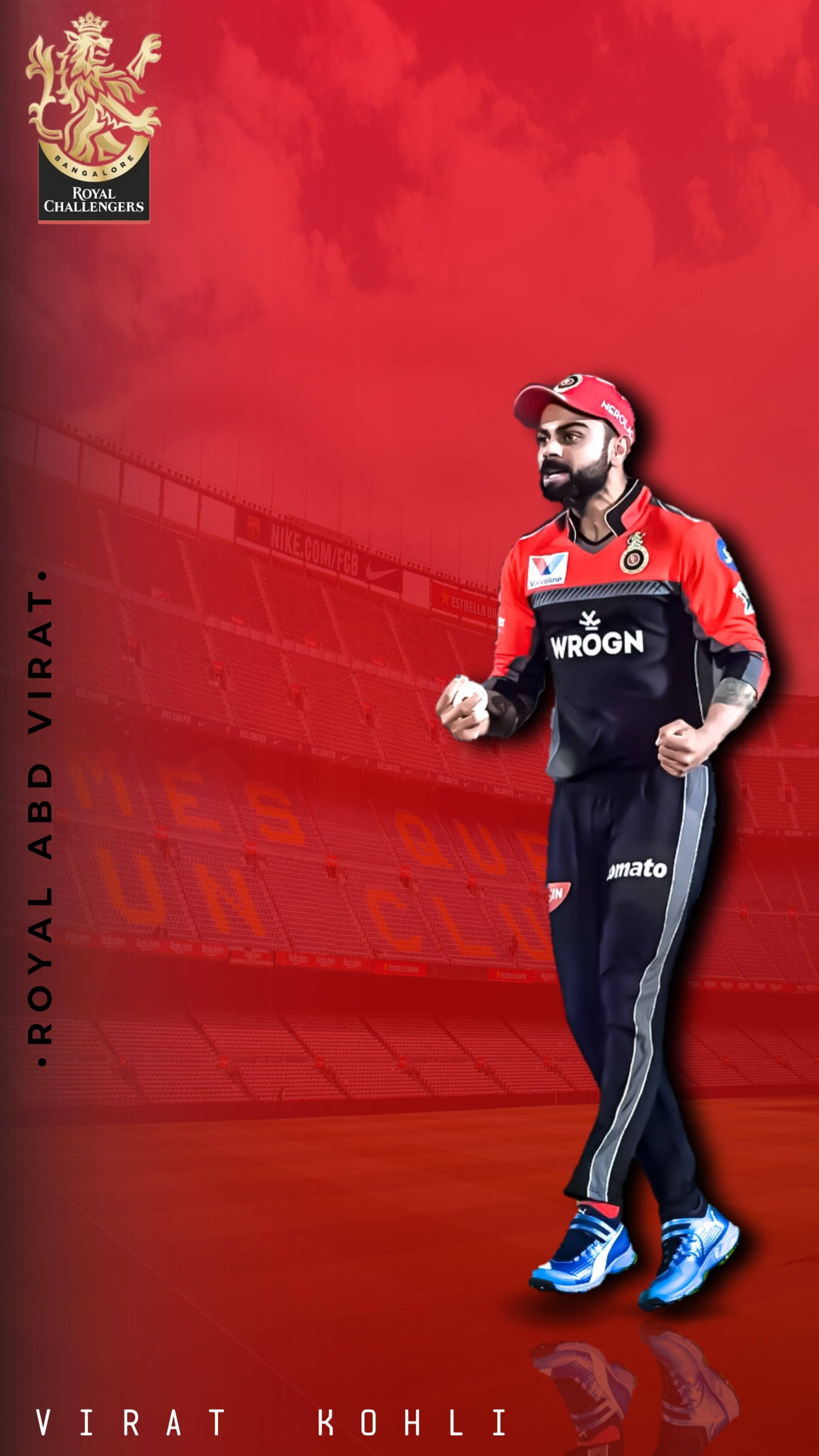 1836x3264 Virat Kohli Cricket 4K Wallpaper