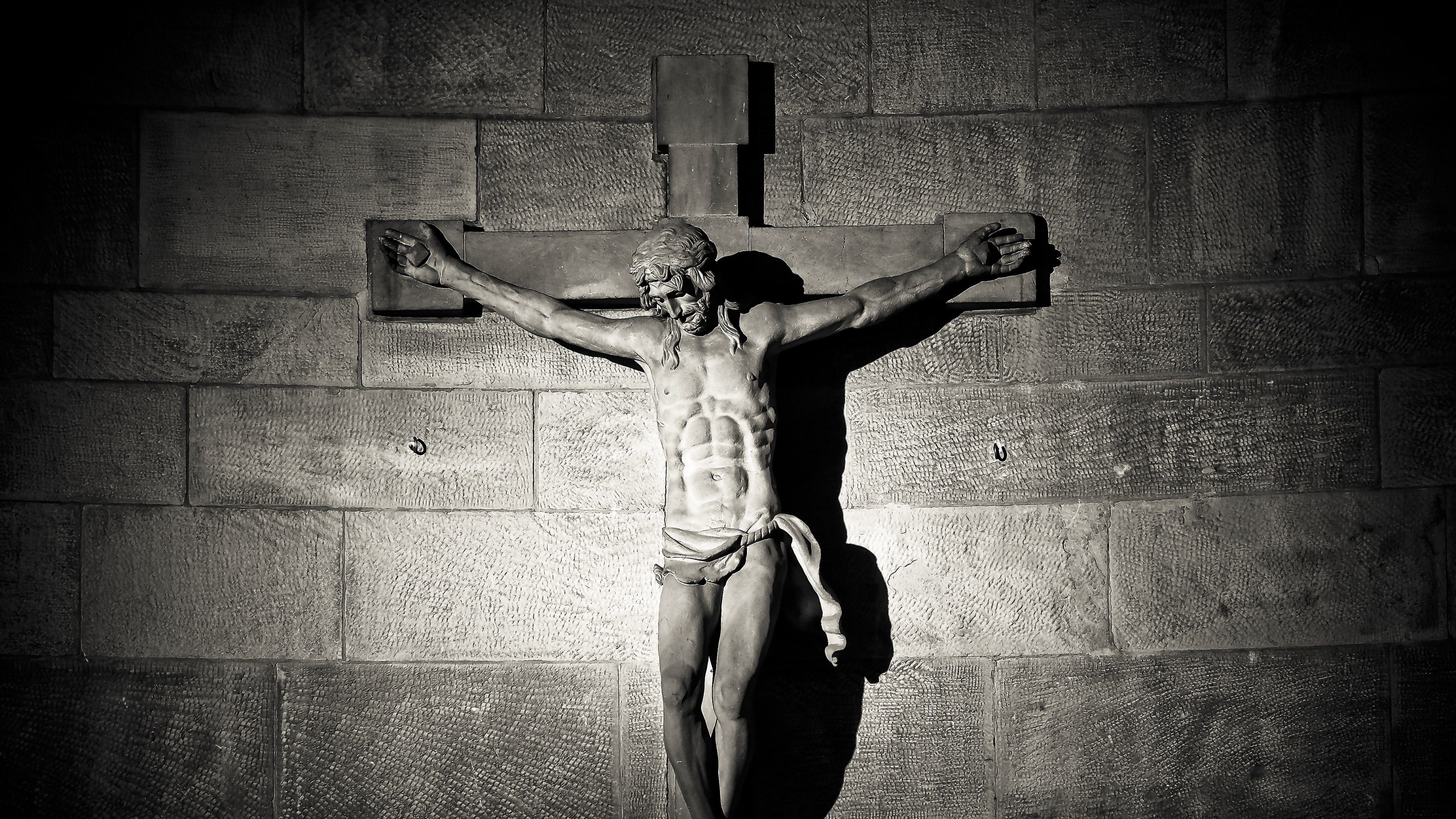 3840x2160 Wallpaper / cross church faith religion architecture jesus 4k wallpaper free download