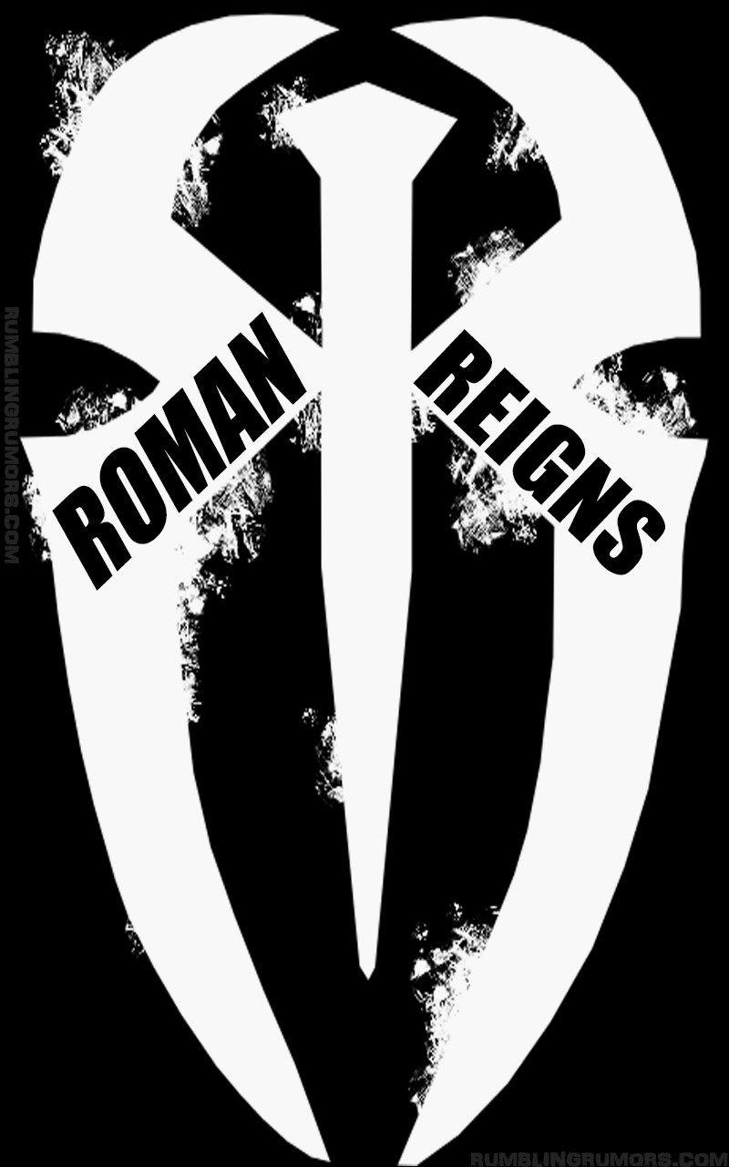 800x1280 Roman Logo Wallpaper
