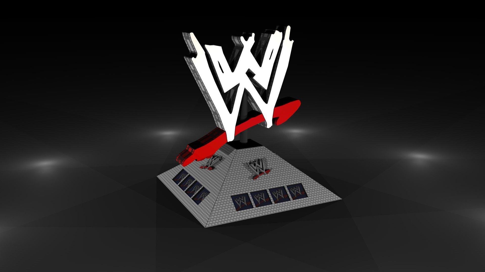 1920x1080 WWE Logo Wallpaper