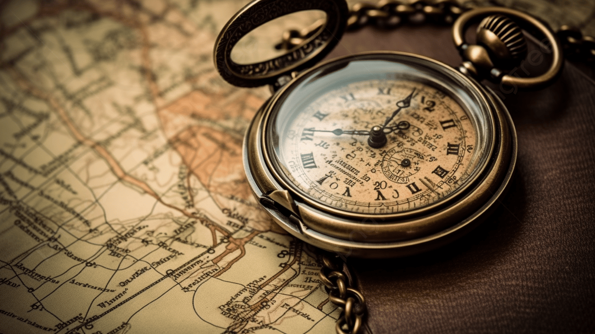 1200x673 Vintage Pocket Watch Rests On A Map Background, Antique Clock Pocket Watch Map Retro, HD Photography Photo Background Image And Wallpaper for Free Download