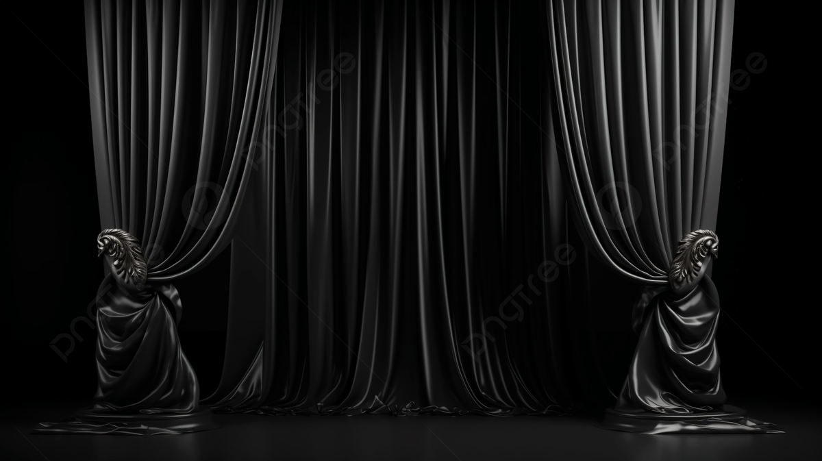 Black Curtain Wallpapers - Top Free Black Curtain Backgrounds - WallpaperAccess