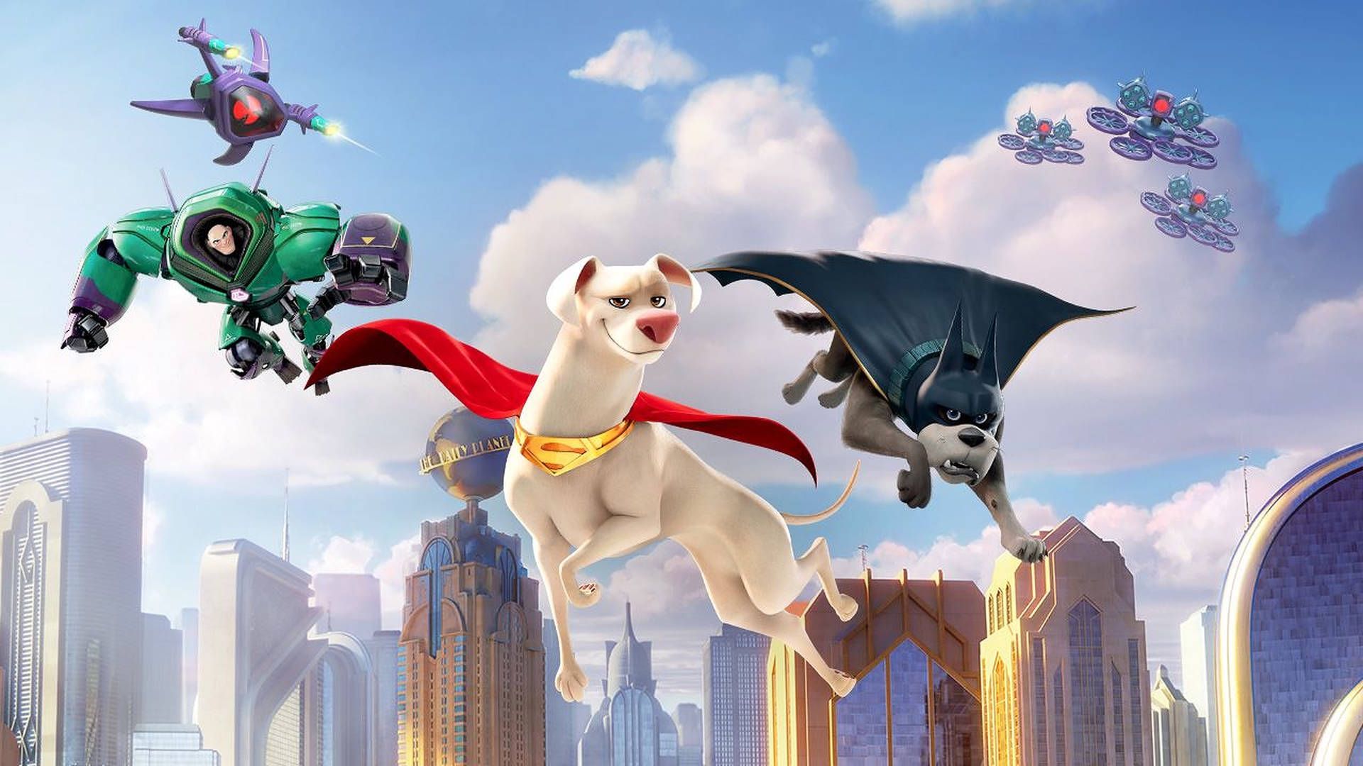 1920x1080 Download DC League Of Super Pets In The Sky Wallpaper