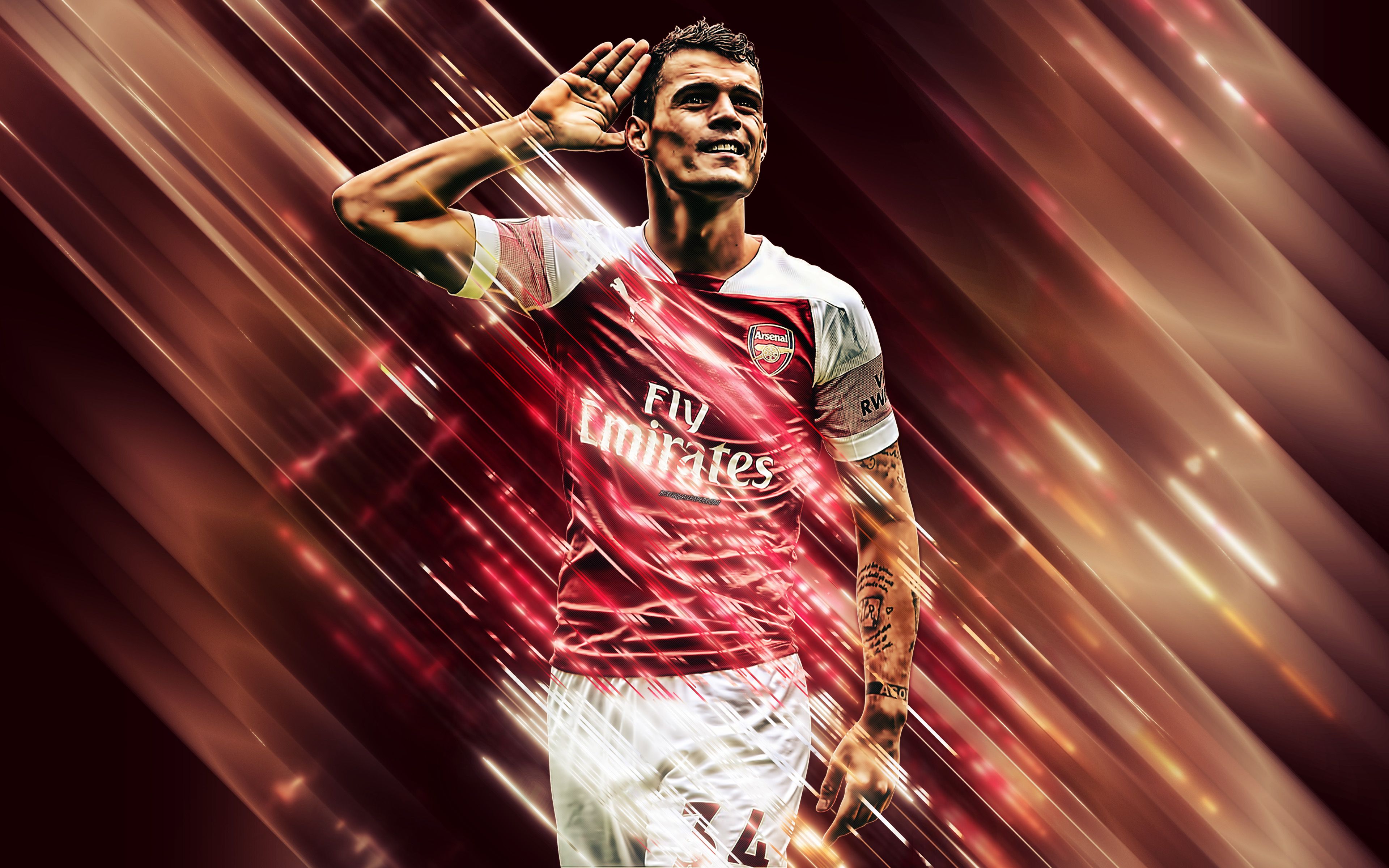 3840x2400 Granit Xhaka 4k Ultra HD Wallpaper