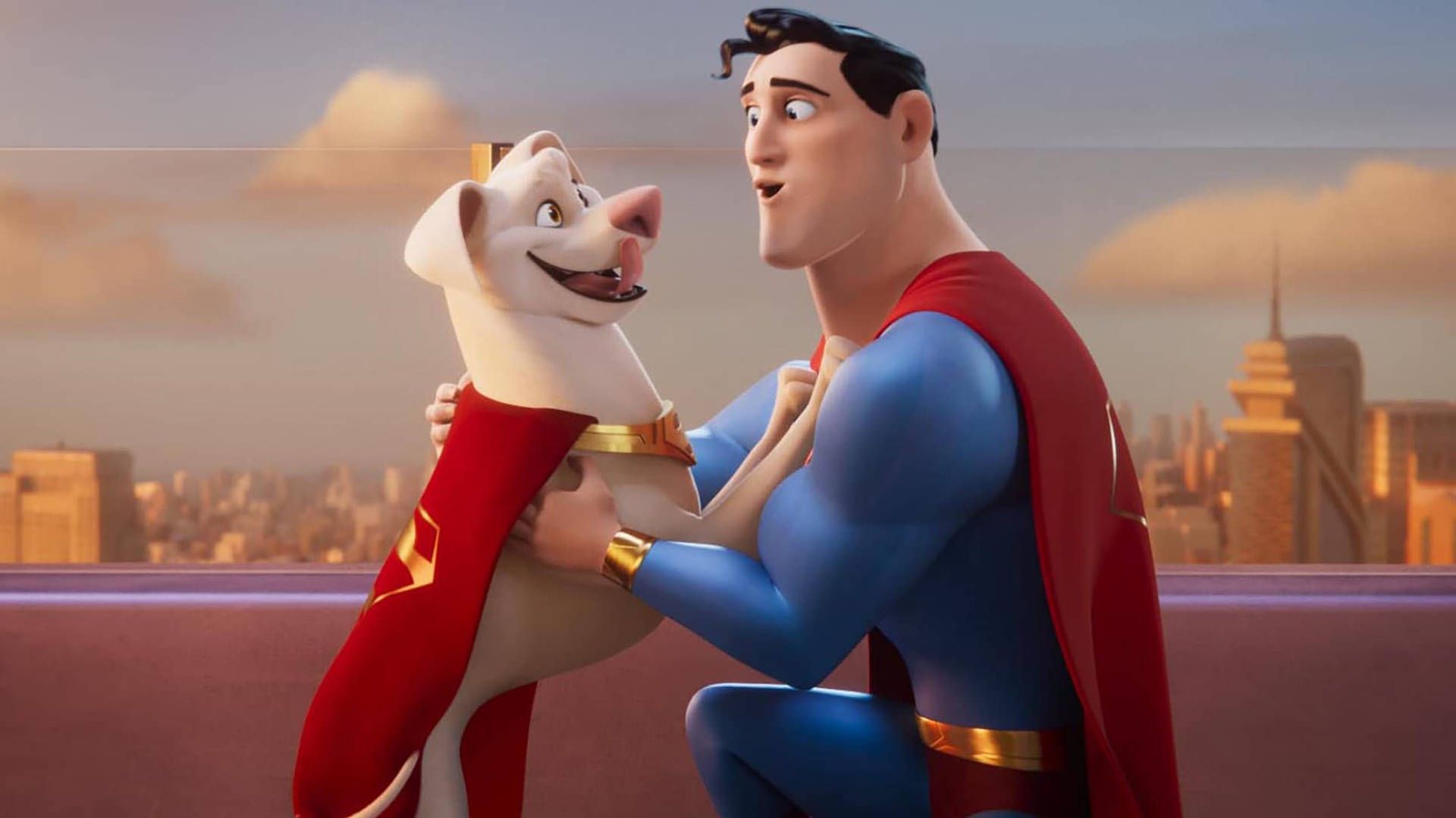 1920x1080 Download DC League Of Super Pets Superman Wallpaper