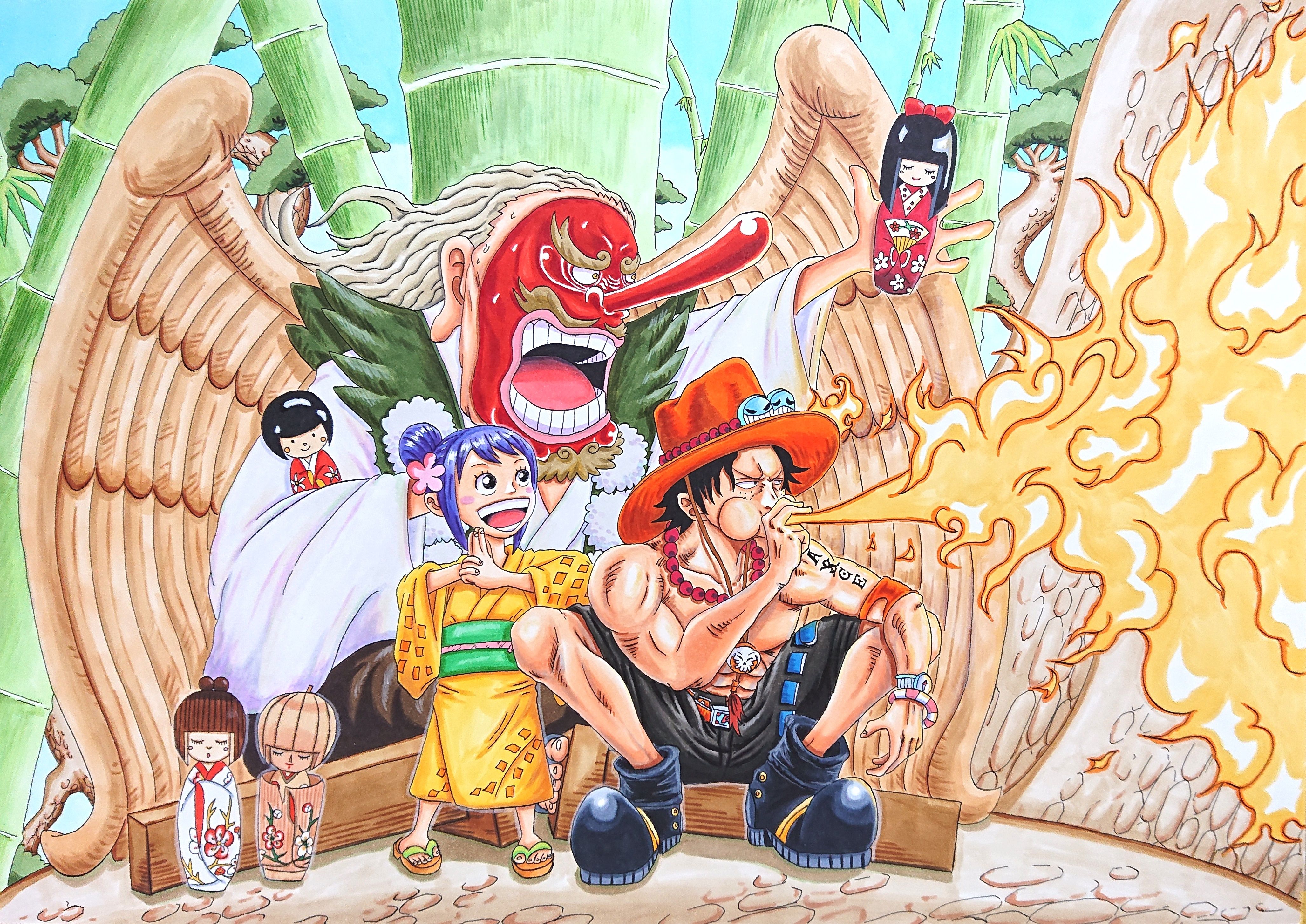 4110x2908 O Tama (One Piece) HD Wallpaper And Background