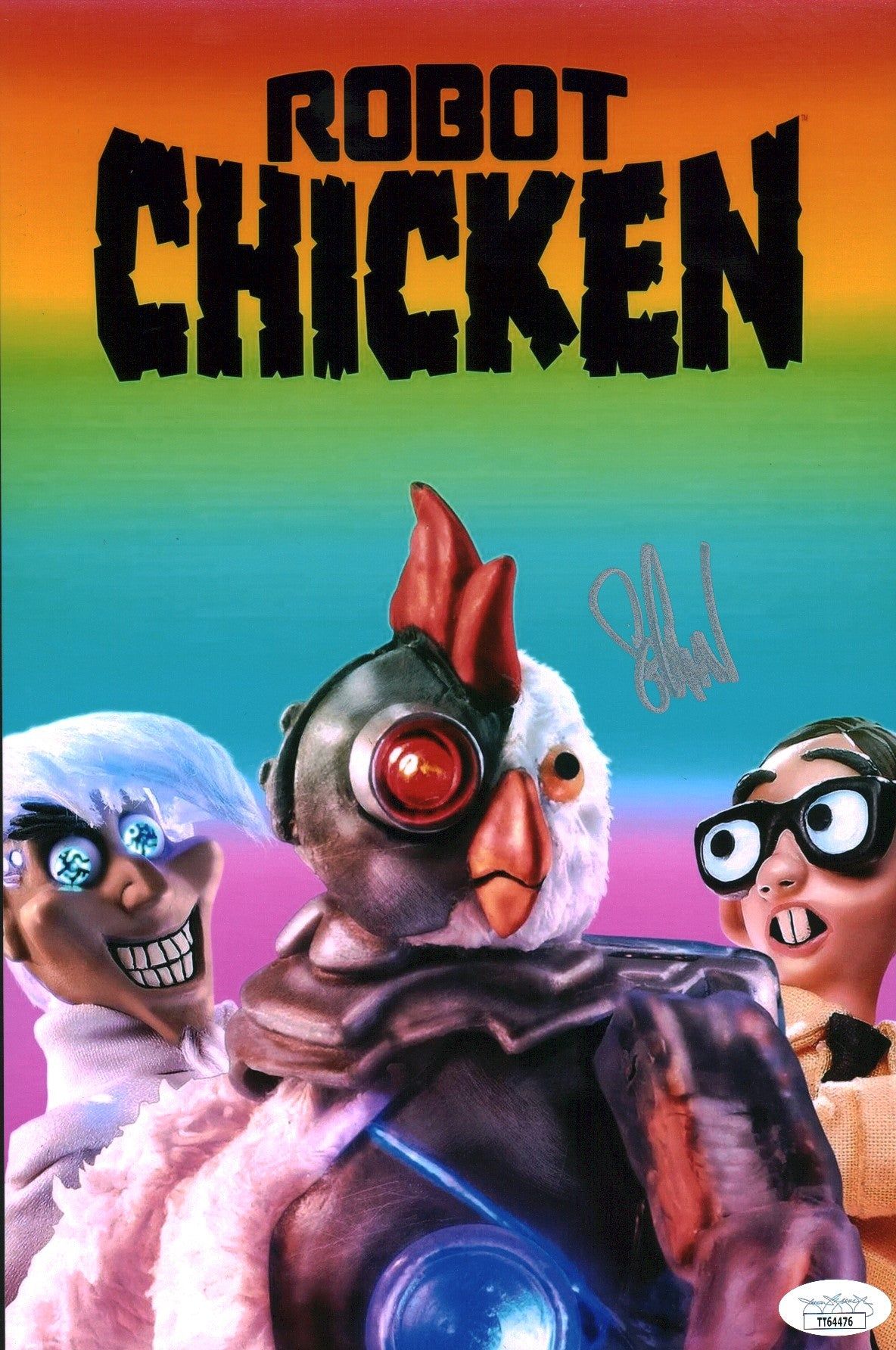 1184x1784 Seth Green Robot Chicken 8x12 Signed Photo JSA COA Certified Autograph