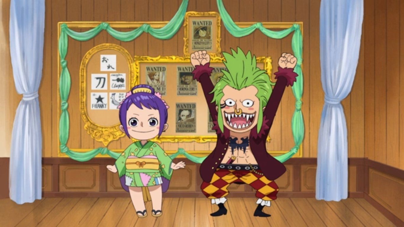 1366x768 ゾロ十郎 and the biggest Luffy fanboy, Bartolomeo giving a quick recap of the Wano Kuni hen. Ahh I really needed this special episode. #ONEPIECE