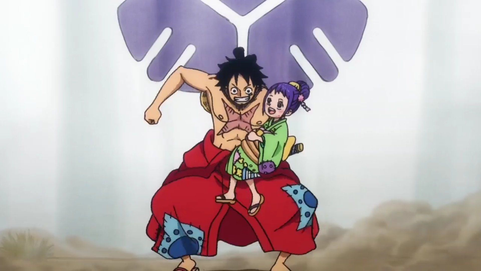 1920x1080 on Twitter: Luffy and cutie Otama chan ♥️