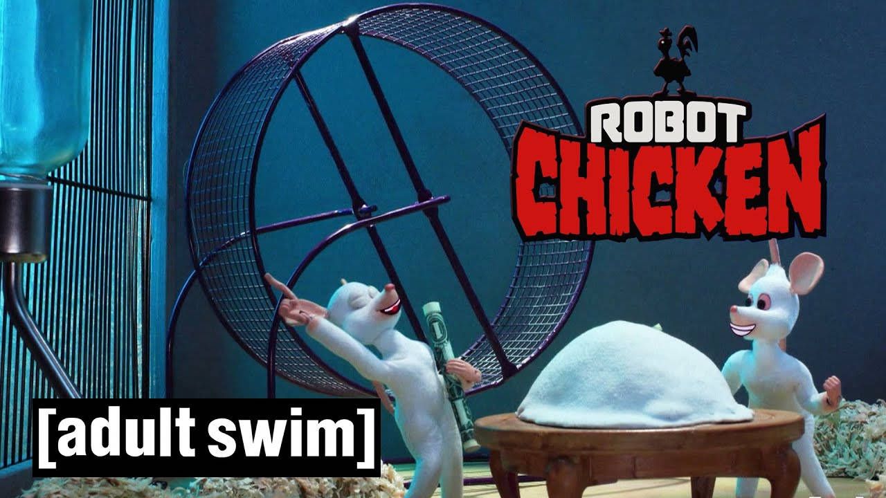 1280x720 Download Robot Chicken Pinky And The Brain Wallpaper