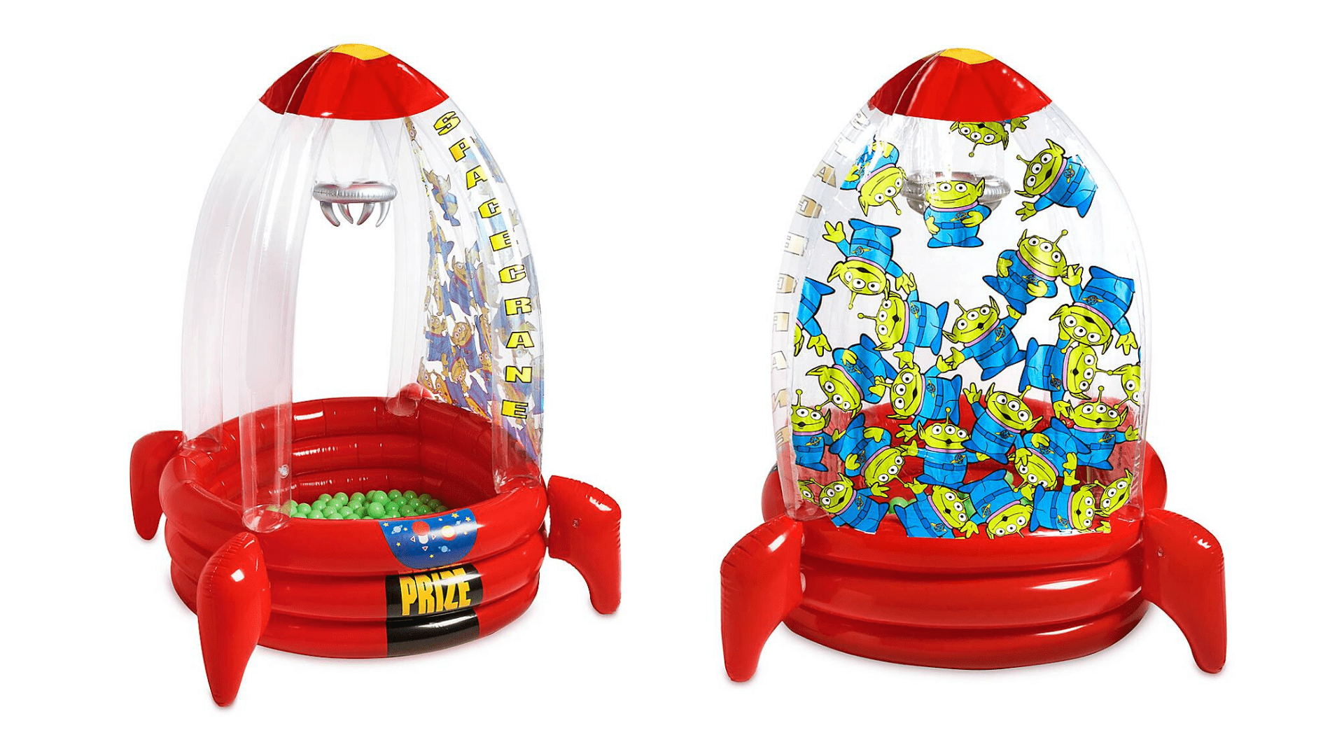 1920x1080 SHOP: Turn Your Home Into Pizza Planet with This New Toy Story Inflatable Space Crane Ball Pit, Now Available on shopDisney News Today