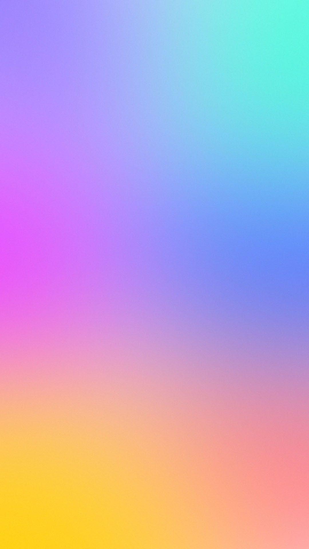 1080x1920 Rainbow Heart Wallpaper