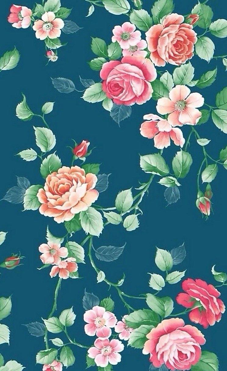 744x1216 Floral - Hình nền hoa Hình nền iPhone