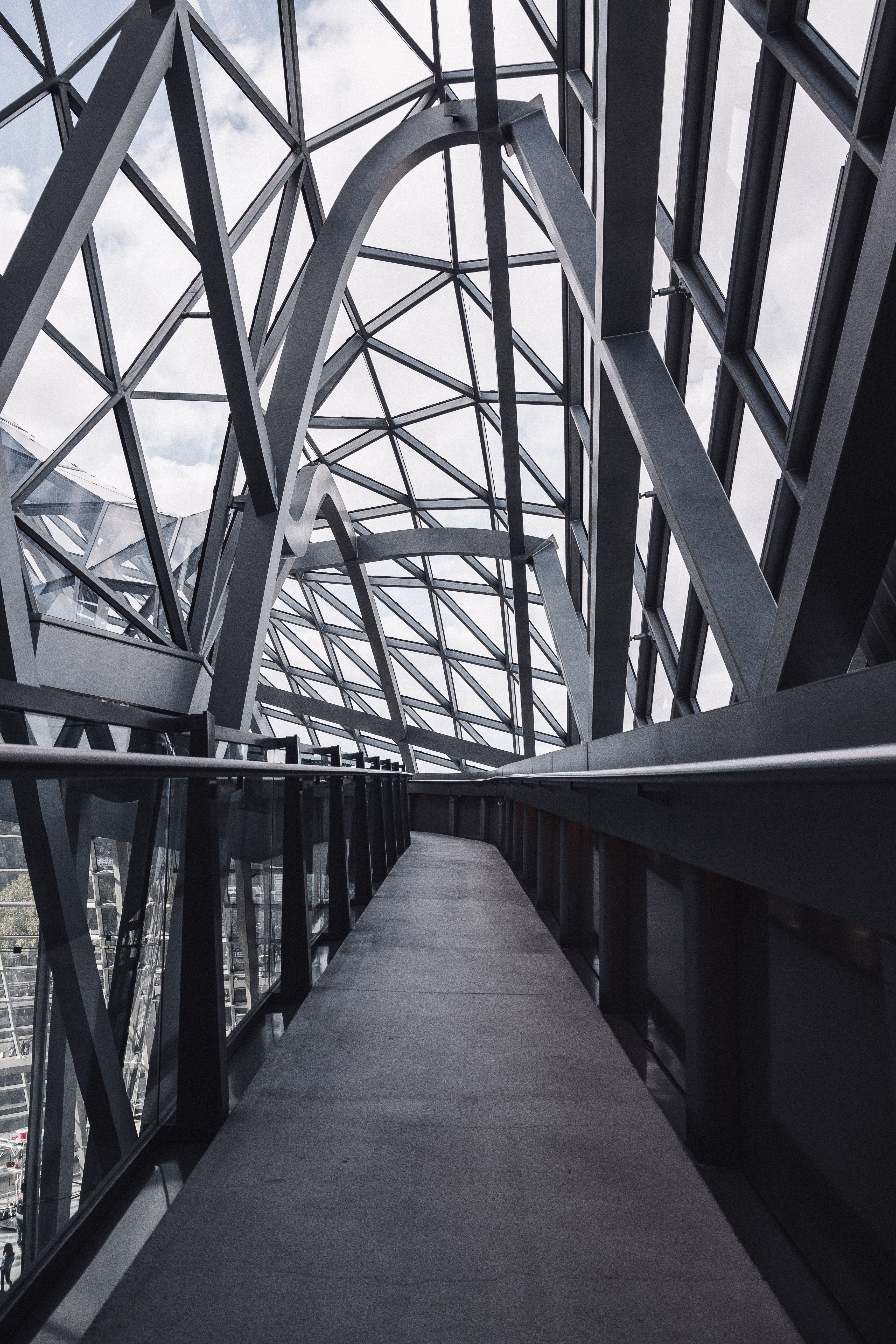 3456x5184 Wallpaper Gray Metal Bridge During Daytime, Background Free Image